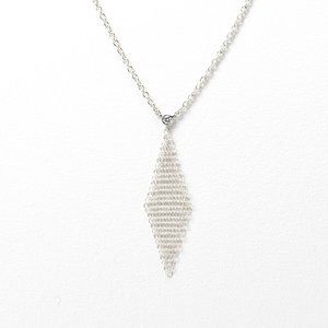 TIFFANY & CO. Silver Diamond Necklace
